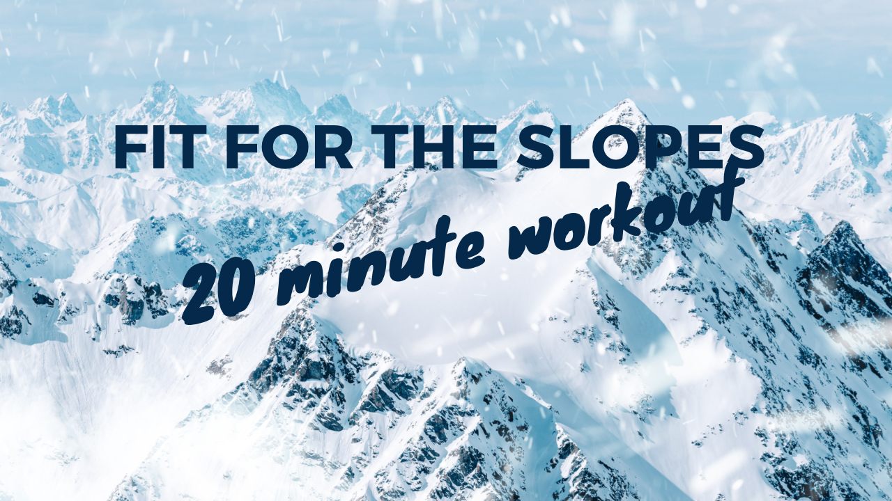 Ski fitness workout to hit the slopes